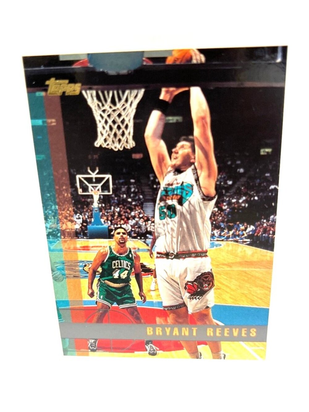 1996 Topps Bryant Reeves Vancouver Grizzlies Basketball Card #117 S397